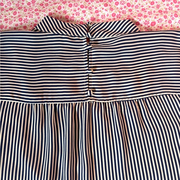 Loft Striped Women's Top - Blue and White - Picture 5 of 6